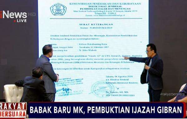 Refly Harun Bongkar 3 Keanehan Surat Keterangan Pendidikan Gibran, Apa Saja? Refly Harun Bongkar 3 Keanehan Surat Keterangan Pendidikan Gibran, Apa Saja?