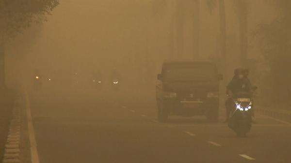 Kabut Asap Karhutla Makin Pekat, Kualitas Udara Palangka Raya Kategori Berbahaya Kabut Asap Karhutla Makin Pekat, Kualitas Udara Palangka Raya Kategori Berbahaya
