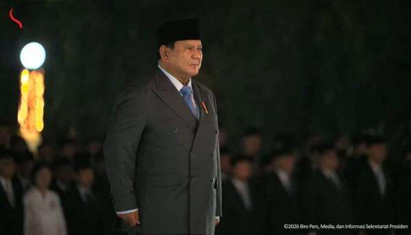 Presiden Prabowo Pimpin Ziarah Nasional dan Renungan Suci di TMP Kalibata Presiden Prabowo Pimpin Ziarah Nasional dan Renungan Suci di TMP Kalibata