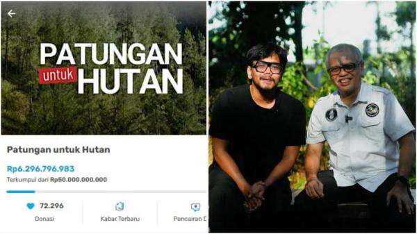 Viral Ferry Irwandi Bikin Patungan untuk Hutan, Donasi Sudah Terkumpul Rp6,2 Miliar! Viral Ferry Irwandi Bikin Patungan untuk Hutan, Donasi Sudah Terkumpul Rp6,2 Miliar!