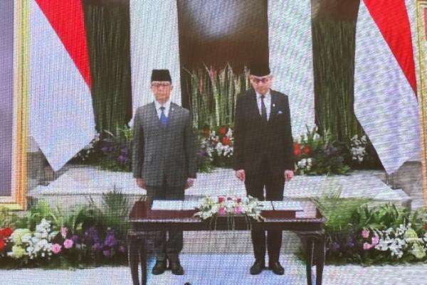 Arrmanatha Nasir Resmi Jabat Menlu Gantikan Sugiono Arrmanatha Nasir Resmi Jabat Menlu Gantikan Sugiono