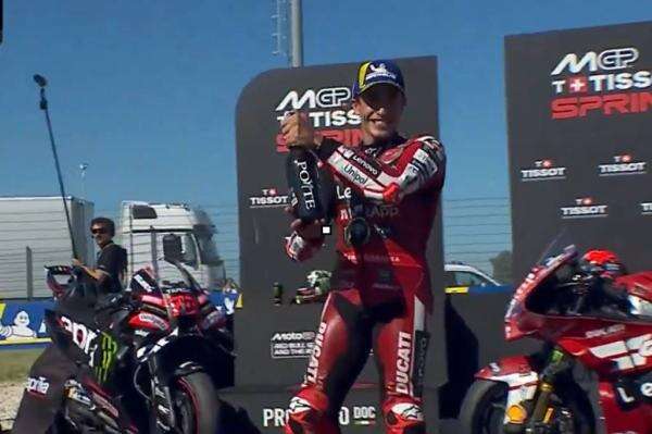Marc Marquez Menang Sprint Race MotoGP San Marino 2026 Marc Marquez Menang Sprint Race MotoGP San Marino 2026