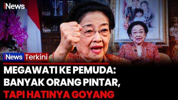 Megawati Soroti Orang Pintar yang Tak Berani Melawan Ketidakadilan Megawati Soroti Orang Pintar yang Tak Berani Melawan Ketidakadilan