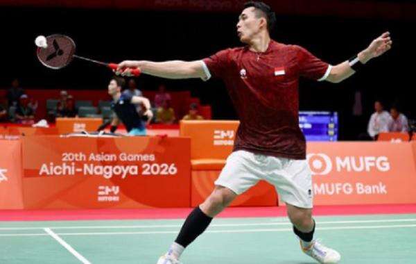Hasil Asian Games 2026: Jonatan Christie Tumbang, Indonesia Tertinggal 0-1 dari Malaysia Hasil Asian Games 2026: Jonatan Christie Tumbang, Indonesia Tertinggal 0-1 dari Malaysia