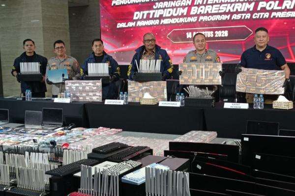 Bareskrim Tetapkan 9 Tersangka Judi Online Modus Deposit Pulsa, Ini Perannya Bareskrim Tetapkan 9 Tersangka Judi Online Modus Deposit Pulsa, Ini Perannya