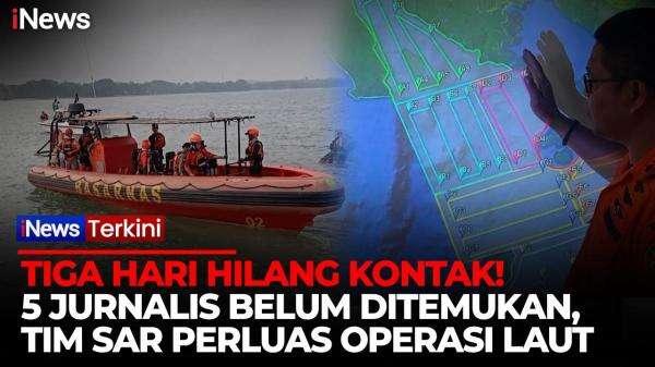11 Kapal Lagi Dikerahkan Bantu Perluas Operasi SAR Cari 5 Jurnalis yang Hilang Kontak di Selat Sunda 11 Kapal Lagi Dikerahkan Bantu Perluas Operasi SAR Cari 5 Jurnalis yang Hilang Kontak di Selat Sunda