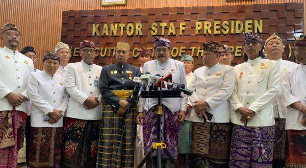 Raja-Raja Bali Datang ke Istana, Tagih Janji Prabowo Bangun Bandara Bali Utara Raja-Raja Bali Datang ke Istana, Tagih Janji Prabowo Bangun Bandara Bali Utara