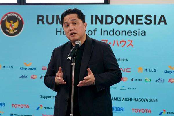 Erick Thohir Beri Pesan Khusus untuk 430 Atlet Indonesia di Asian Games 2026: Fokus dan Berjuang Sampai Akhir Erick Thohir Beri Pesan Khusus untuk 430 Atlet Indonesia di Asian Games 2026: Fokus dan Berjuang Sampai Akhir