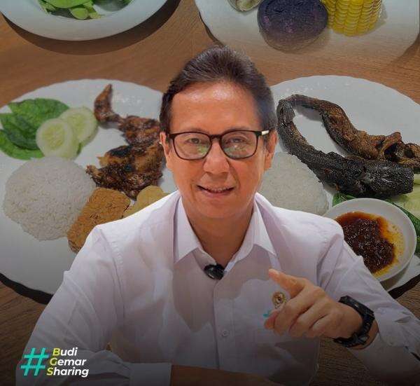 Intip Pola Makan Sehat Harian Menkes Budi, Ada Lele Goreng! Intip Pola Makan Sehat Harian Menkes Budi, Ada Lele Goreng!