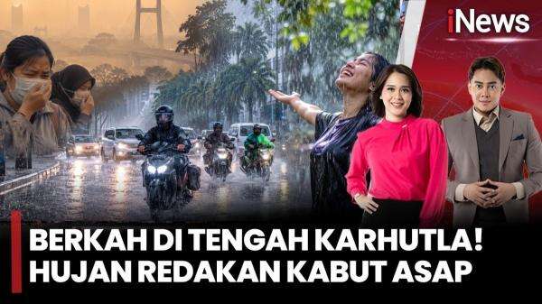 Kabut Asap di Palangkaraya Menipis Usai Diguyur Hujan Deras Dua Jam Kabut Asap di Palangkaraya Menipis Usai Diguyur Hujan Deras Dua Jam