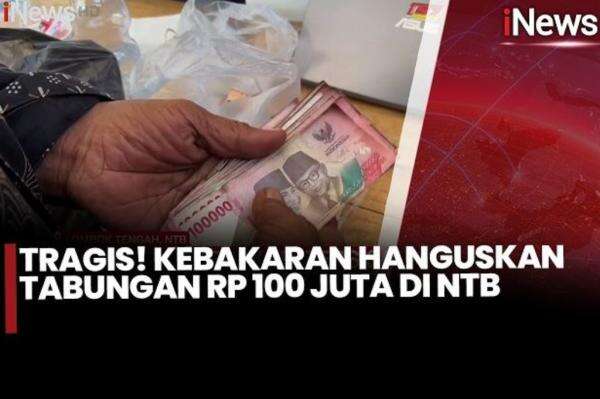 Kebakaran Kampung Adat Sade Lombok, Tabungan Warga Rp100 Juta Sirna dalam Sekejap Kebakaran Kampung Adat Sade Lombok, Tabungan Warga Rp100 Juta Sirna dalam Sekejap