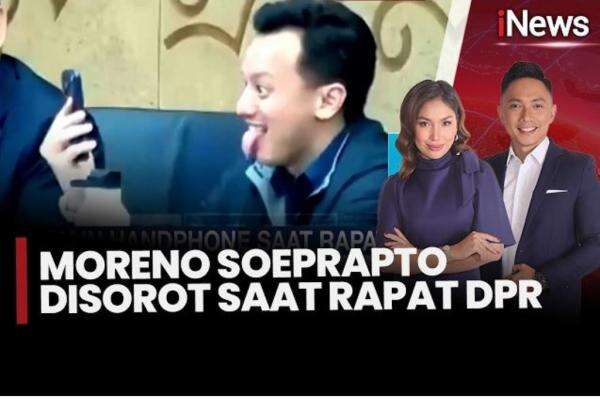 Viral Video Moreno Soeprapto Melet saat Rapat DPR, Begini Klarifikasinya Viral Video Moreno Soeprapto Melet saat Rapat DPR, Begini Klarifikasinya