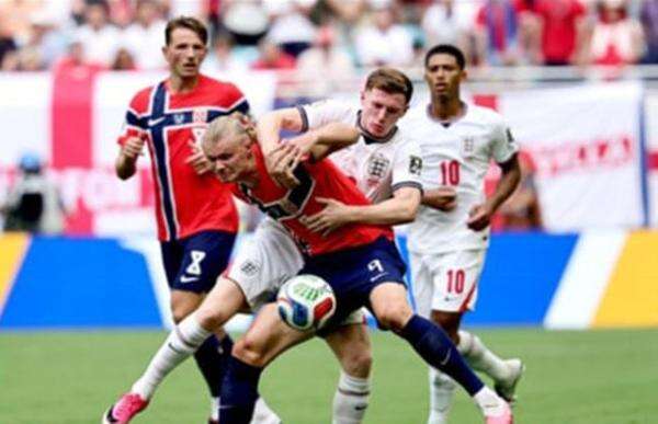 Norwegia vs Inggris Imbang 1-1: Laga Lanjut ke Extra Time Norwegia vs Inggris Imbang 1-1: Laga Lanjut ke Extra Time