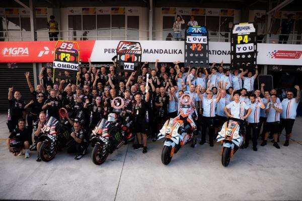 Aprilia Racing Jadi Satu-satunya Tim yang Semua Pembalapnya Menang Balapan di MotoGP 2026 Aprilia Racing Jadi Satu-satunya Tim yang Semua Pembalapnya Menang Balapan di MotoGP 2026