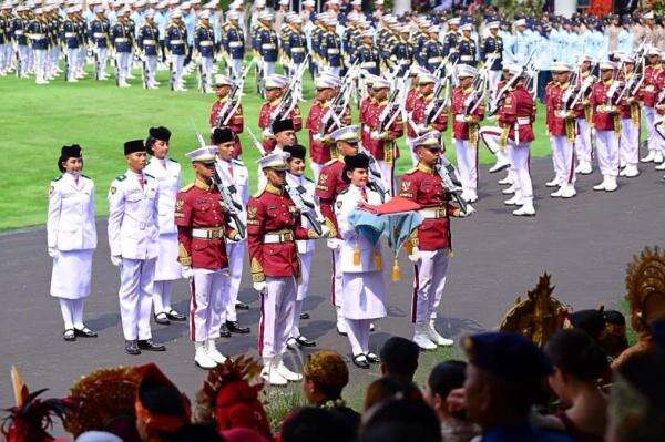 Paskibraka Penurunan Bendera HUT ke-81 RI Ditetapkan, Ini Daftar Lengkapnya Paskibraka Penurunan Bendera HUT ke-81 RI Ditetapkan, Ini Daftar Lengkapnya