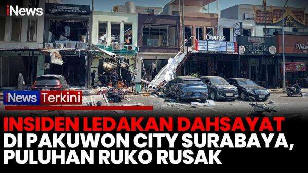 Ledakan Dahsyat Guncang Ruko San Antonio Surabaya, 5 Orang Luka-Luka dan Puluhan Bangunan Terdampak Ledakan Dahsyat Guncang Ruko San Antonio Surabaya, 5 Orang Luka-Luka dan Puluhan Bangunan Terdampak