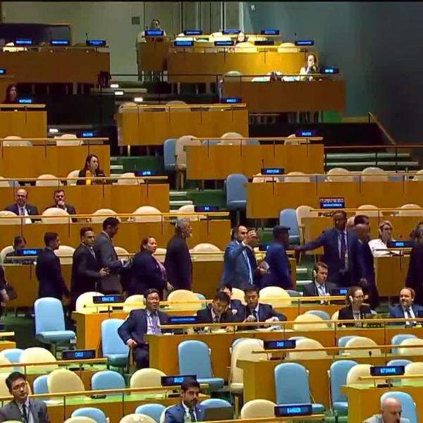 77 Delegasi Walk Out Sidang PBB sebelum Pidato Netanyahu, Picu Reaksi Luas 77 Delegasi Walk Out Sidang PBB sebelum Pidato Netanyahu, Picu Reaksi Luas