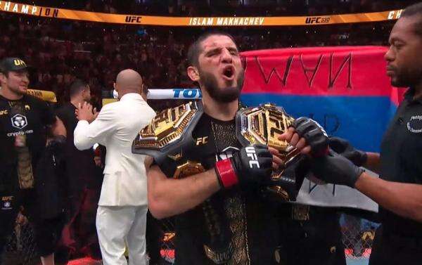 Islam Makhachev Pertahankan Gelar UFC, Ian Garry Babak Belur Islam Makhachev Pertahankan Gelar UFC, Ian Garry Babak Belur