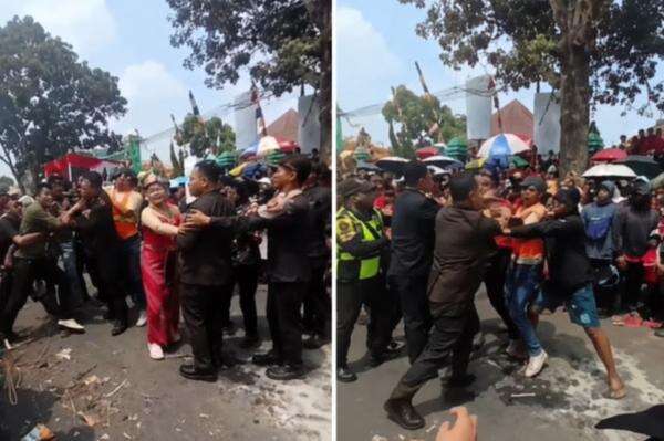 Detik-Detik Kapolsek dan Danramil Cicalengka Dikeroyok saat Karnaval HUT RI, Berawal dari Ini Detik-Detik Kapolsek dan Danramil Cicalengka Dikeroyok saat Karnaval HUT RI, Berawal dari Ini