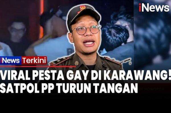 Heboh Pesta Gay di Karawang, Satpol PP Turun Tangan Tutup Tempat Hiburan Malam Heboh Pesta Gay di Karawang, Satpol PP Turun Tangan Tutup Tempat Hiburan Malam