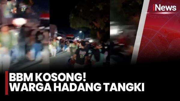 Warga Takalar Hadang Truk Tangki BBM di Depan SPBU akibat Kelangkaan Warga Takalar Hadang Truk Tangki BBM di Depan SPBU akibat Kelangkaan