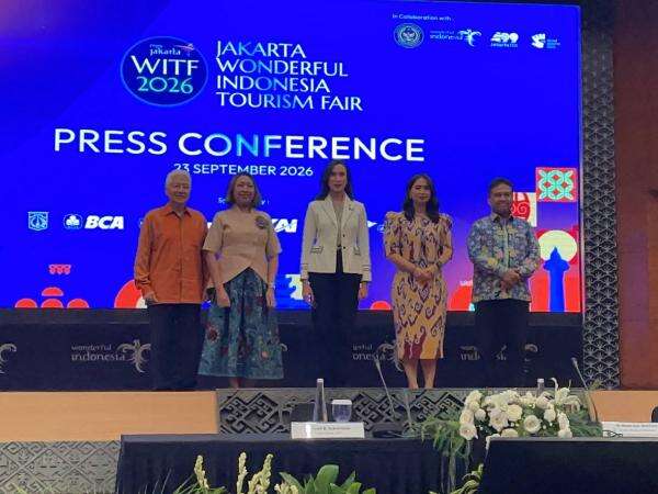 WITF 2026 Digelar Oktober, Produk Wisata Indonesia Siap Dibidik Pasar Global WITF 2026 Digelar Oktober, Produk Wisata Indonesia Siap Dibidik Pasar Global