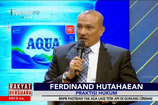 Ferdinand Hutahaean Soroti Dugaan Pasal Selundupan di PKPU: Yang Dilakukan Ini Sangat Cerdik Ferdinand Hutahaean Soroti Dugaan Pasal Selundupan di PKPU: Yang Dilakukan Ini Sangat Cerdik