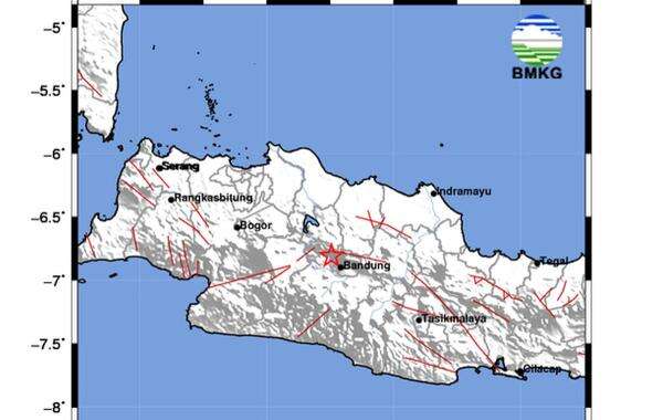 Gempa Guncang Bandung Barat, BMKG: Sesar Lembang Gerak Lagi Gempa Guncang Bandung Barat, BMKG: Sesar Lembang Gerak Lagi