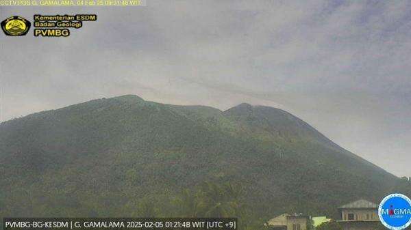 Aktivitas Vulkanis Gunung Gamalama di Ternate Meningkat, Status Level II Waspada Aktivitas Vulkanis Gunung Gamalama di Ternate Meningkat, Status Level II Waspada