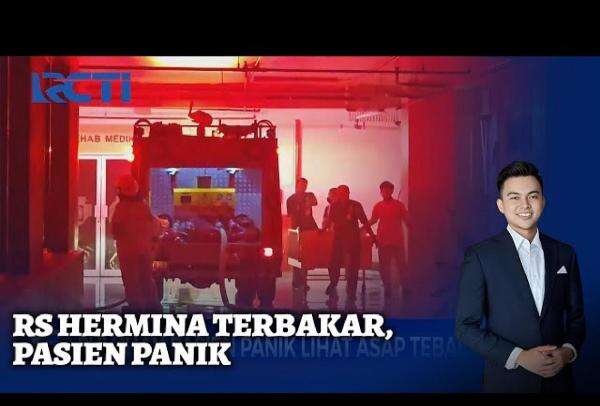 RS Hermina Terbakar, Pasien Panik RS Hermina Terbakar, Pasien Panik