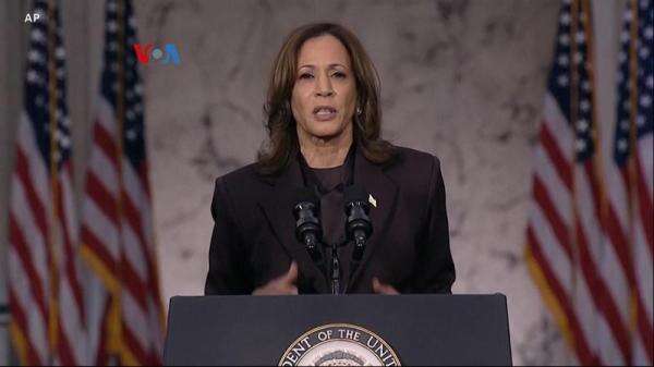 Sampaikan Pidato Konsesi di Depan Pendukungnya, Kamala Harris Akui Kekalahan dari Donald Trump di Pilpres AS Sampaikan Pidato Konsesi di Depan Pendukungnya, Kamala Harris Akui Kekalahan dari Donald Trump di Pilpres AS