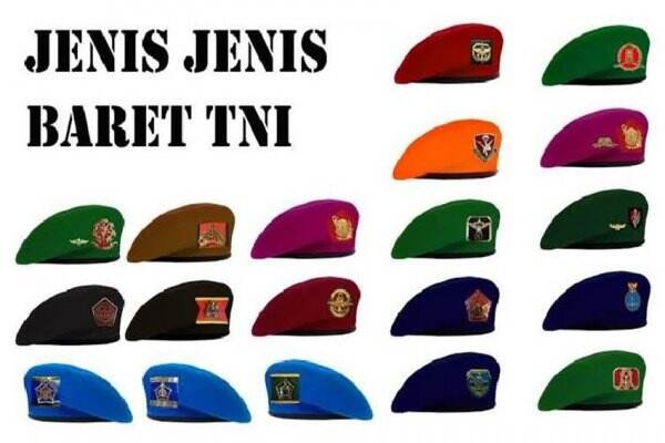 Jenis-jenis Baret TNI Berdasarkan Warna dan Posisinya - News+ on RCTI+