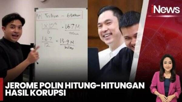 image-Viral Jerome Polin Diduga Sindir Vonis Harvey Moeis, Dipenjara tapi Untung Rp20 Juta per Jam!