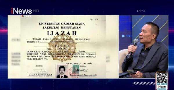 Rismon Sianipar: Jokowi Satu-satunya Mantan Presiden di Dunia yang Tidak Berani Tampilkan Ijazahnya! Rismon Sianipar: Jokowi Satu-satunya Mantan Presiden di Dunia yang Tidak Berani Tampilkan Ijazahnya!