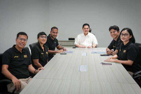Erick Thohir dan APPI Bahas Dana Pensiun hingga Super League yang Lebih Kompetitif Erick Thohir dan APPI Bahas Dana Pensiun hingga Super League yang Lebih Kompetitif