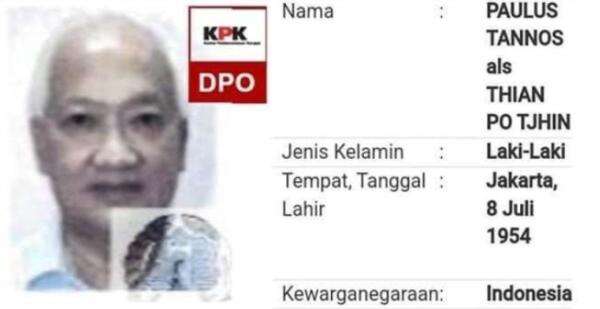 KPK: Penangguhan Penahanan Buron Korupsi e-KTP Paulus Tannos Ditolak Pengadilan Singapura! KPK: Penangguhan Penahanan Buron Korupsi e-KTP Paulus Tannos Ditolak Pengadilan Singapura!