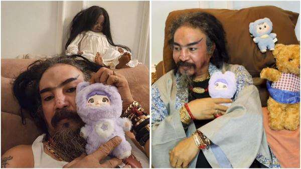 Viral Master Limbad Main Boneka Labubu, Netizen: Sumpah Gak Ekspek! Viral Master Limbad Main Boneka Labubu, Netizen: Sumpah Gak Ekspek!