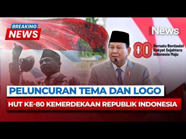 Logo HUT ke-80 RI Diluncurkan: Bersatu, Berdaulat, Rakyat Sejahtera ...