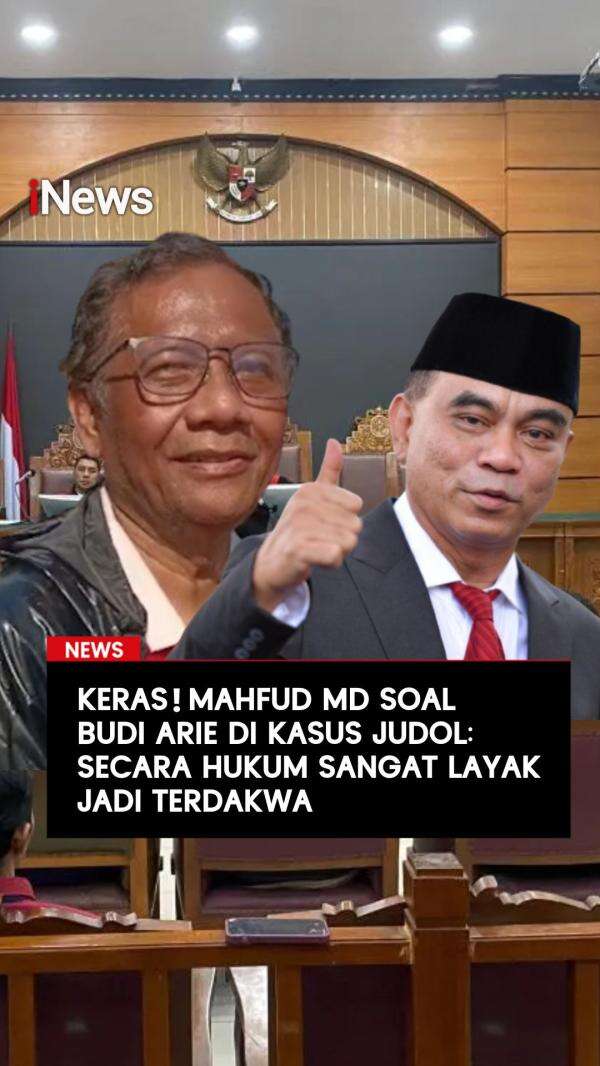 Mahfud MD Soal Budi Arie di Kasus Judol Secara Hukum Sangat Layak Jadi Terdakwa