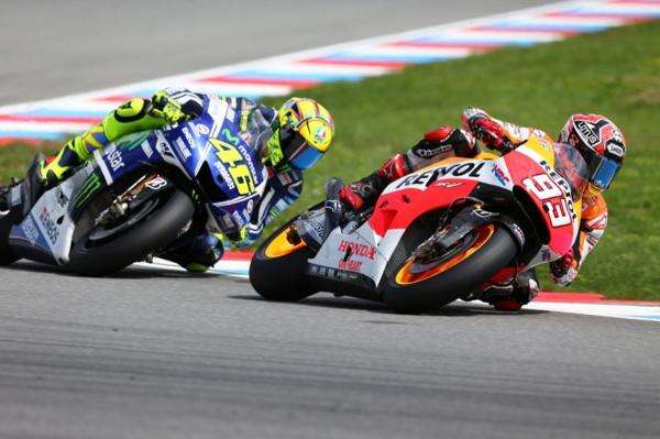Marc Marquez: Balapan dengan Valentino Rossi dan Jorge Lorenzo seperti Ujian