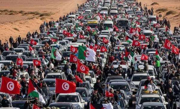Mesir Halangi Ribuan Aktivis yang Gelar Pawai ke Gaza Mesir Halangi Ribuan Aktivis yang Gelar Pawai ke Gaza