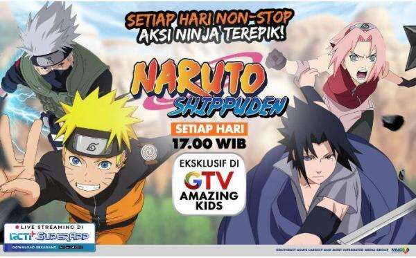 Good News Buat Para Navers, Naruto Shippuden Bisa Ditonton Setiap Hari ...