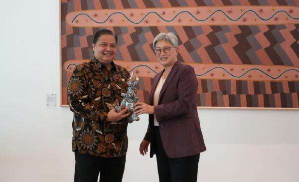 Airlangga Bertemu Menlu Australia, Bahas Perluasan Akses Pasar dan Investasi