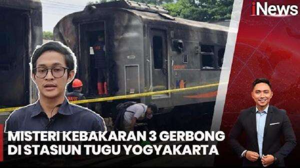 Usut Kebakaran 3 Gerbong Kereta Api di Yogyakarta, Polisi Kumpulkan Bukti di TKP Usut Kebakaran 3 Gerbong Kereta Api di Yogyakarta, Polisi Kumpulkan Bukti di TKP