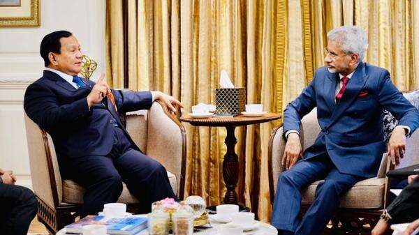 Prabowo Terima Kunjungan Kehormatan Menlu India di New Delhi Prabowo Terima Kunjungan Kehormatan Menlu India di New Delhi