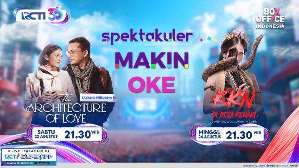Box Office Indonesia Spesial HUT RCTI 36: 2 Film Spektakuler, Romansa dan Horor dalam 1 Perayaan Box Office Indonesia Spesial HUT RCTI 36: 2 Film Spektakuler, Romansa dan Horor dalam 1 Perayaan