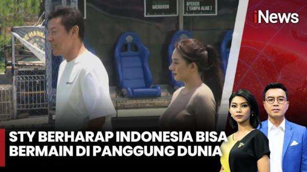 Shin Tae-yong Doakan Timnas Indonesia Lolos Piala Dunia 2026