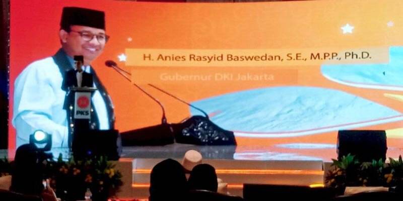 Hadiri Rakerwil PKS DKI, Ini Pesan Gubernur Anies Baswedan