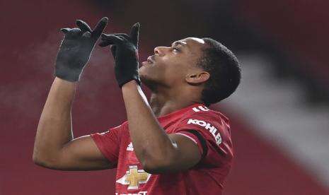 Alami Cedera, MU Bakal Kehilangan Martial Hingga Akhir Musim