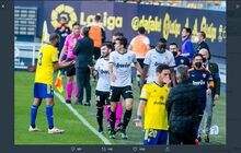Laga Cadiz vs Valencia Diwarnai Kontroversi Akibat Kasus Rasialis